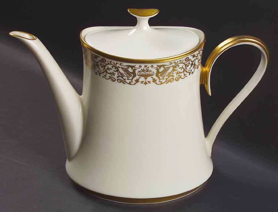 Tuscany Tea/Coffee Pot & Lid by Lenox-1