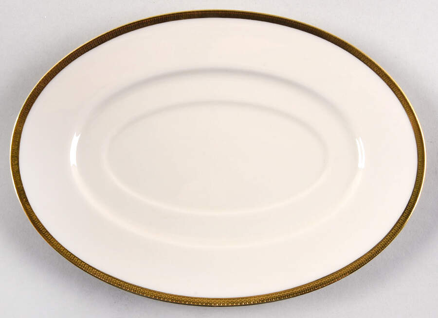 Tuxedo (Gold Backstamp) Underplate for Gravy Boat by Lenox-1