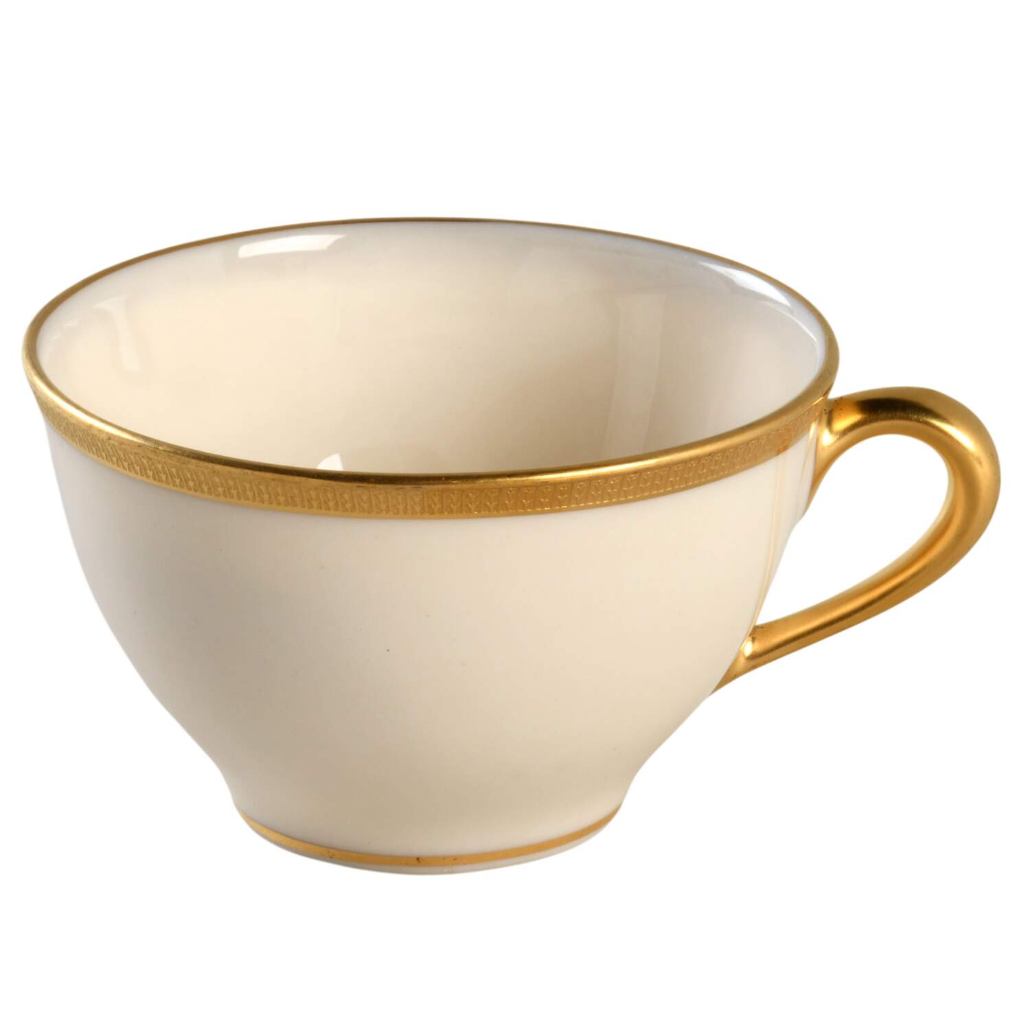 Tuxedo (Gold Backstamp) Flat Cup by Lenox-1