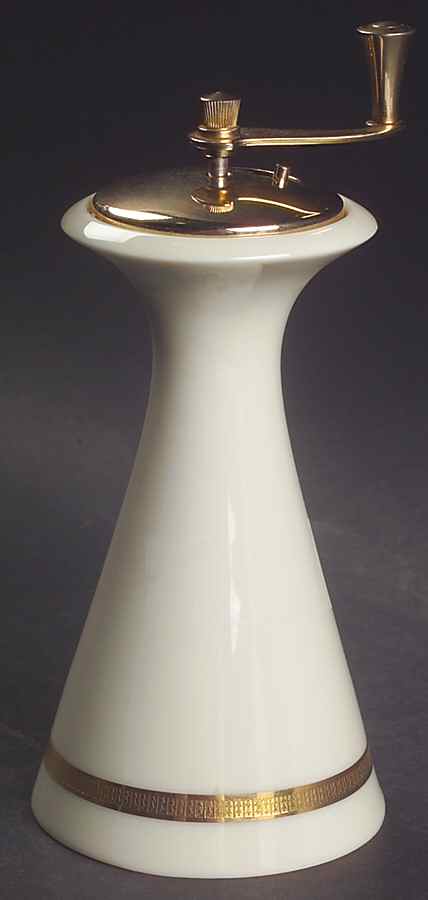 Tuxedo (Gold Backstamp) Pepper Mill by Lenox-1