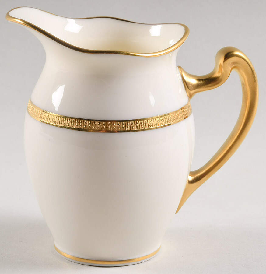 Tuxedo (Green Backstamp) Creamer by Lenox-1