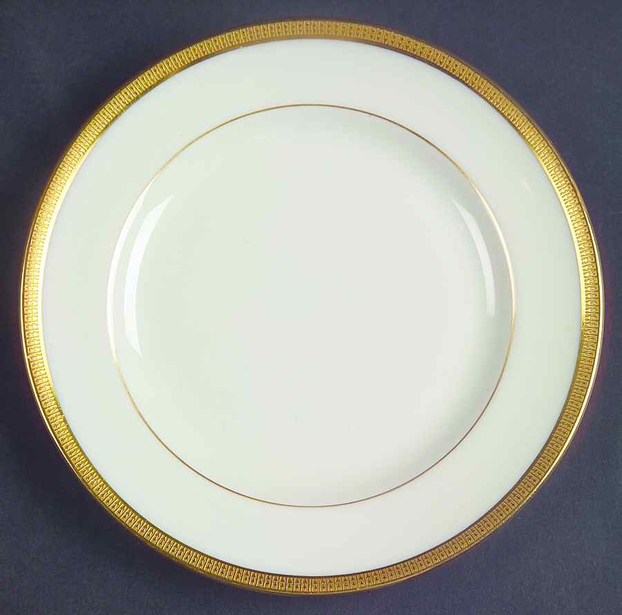 Tuxedo (Green Backstamp) Bread & Butter Plate by Lenox-1