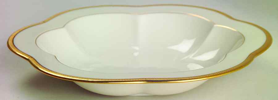 Tuxedo (Green Backstamp) Oyster Plate by Lenox-1