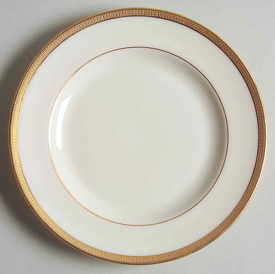 Tuxedo (Green Backstamp) Bread & Butter Plate by Lenox-1