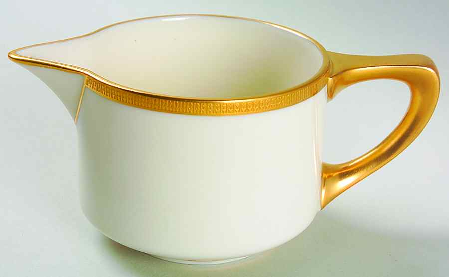 Tuxedo (Green Backstamp) Shape 1692 Creamer by Lenox-1