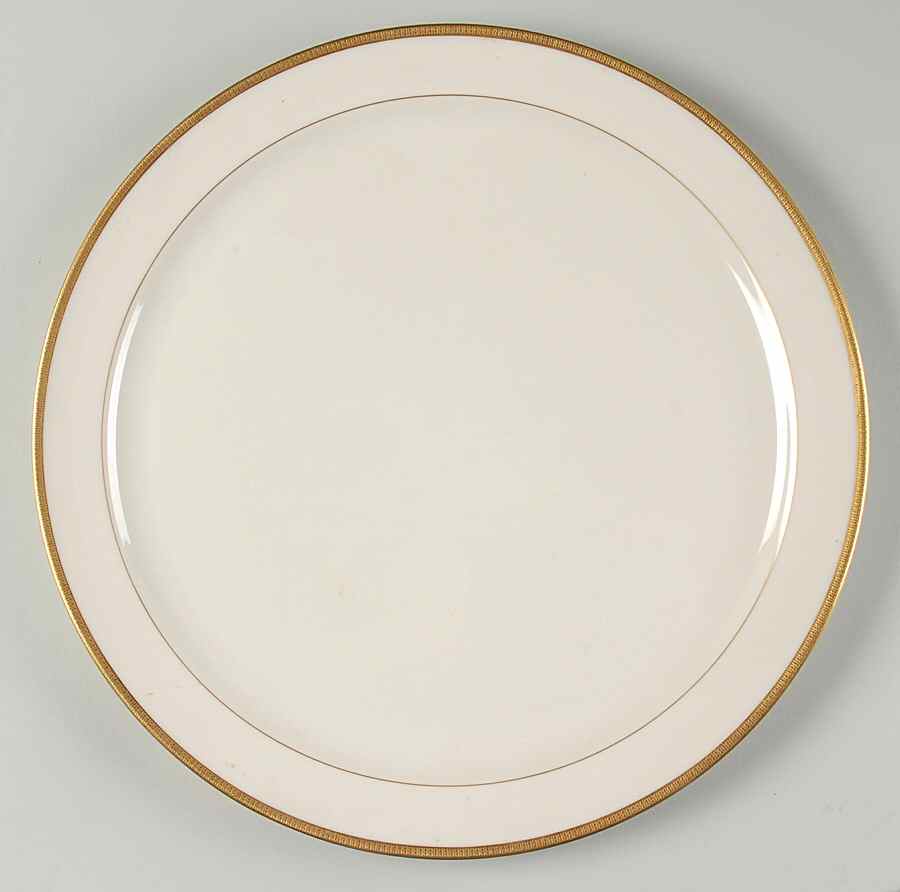 Tuxedo (Green Backstamp) 12" Chop Plate (Round Platter) by Lenox-1