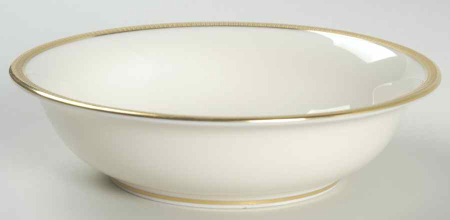 Tuxedo (Green Backstamp) Coupe Cereal Bowl by Lenox-1