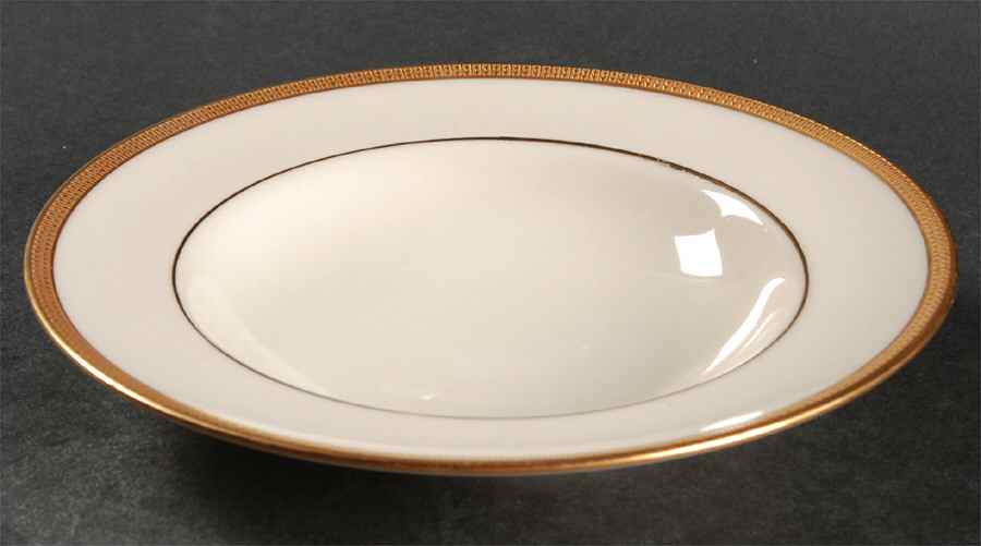 Tuxedo (Green Backstamp) Rim Fruit/Dessert (Sauce) Bowl by Lenox-1