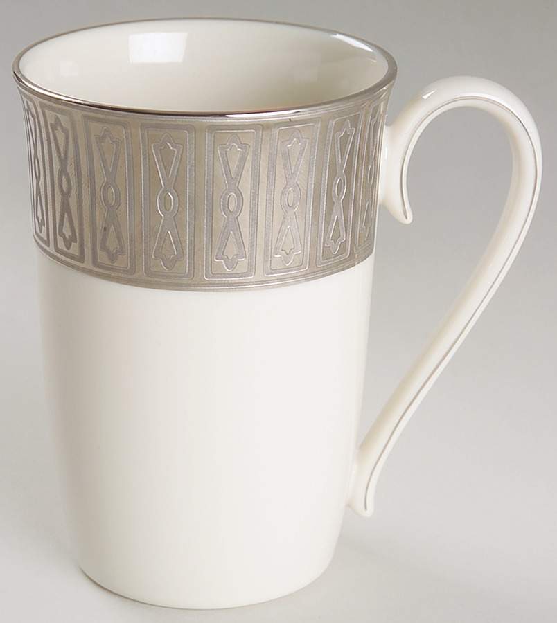 Tuxedo Platinum (Newer, Presidential Shape) Accent Mug by Lenox-1