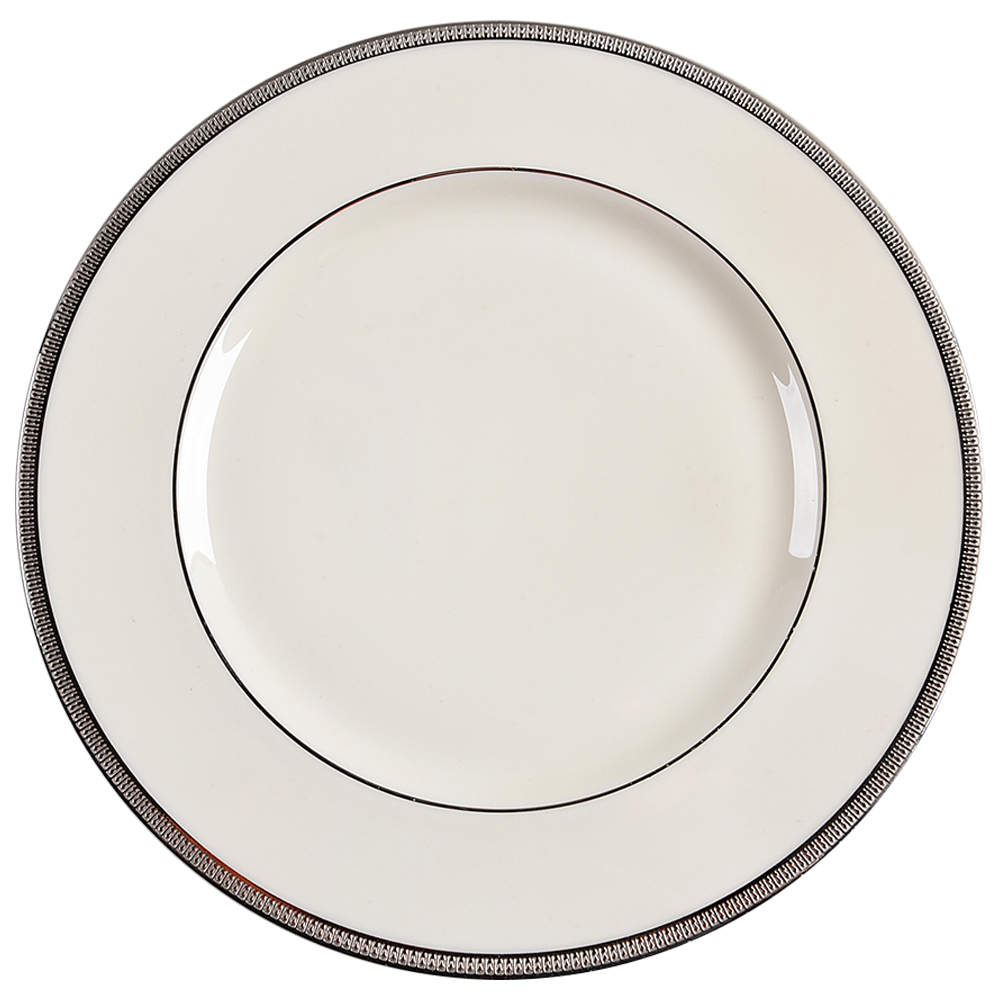 Tuxedo Platinum (Newer, Presidential Shape) Salad Plate by Lenox-1