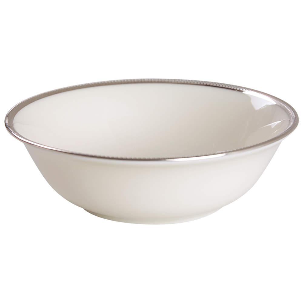 Tuxedo Platinum (Newer, Presidential Shape) Individual Salad/Dessert/Fruit Bowl by Lenox-1