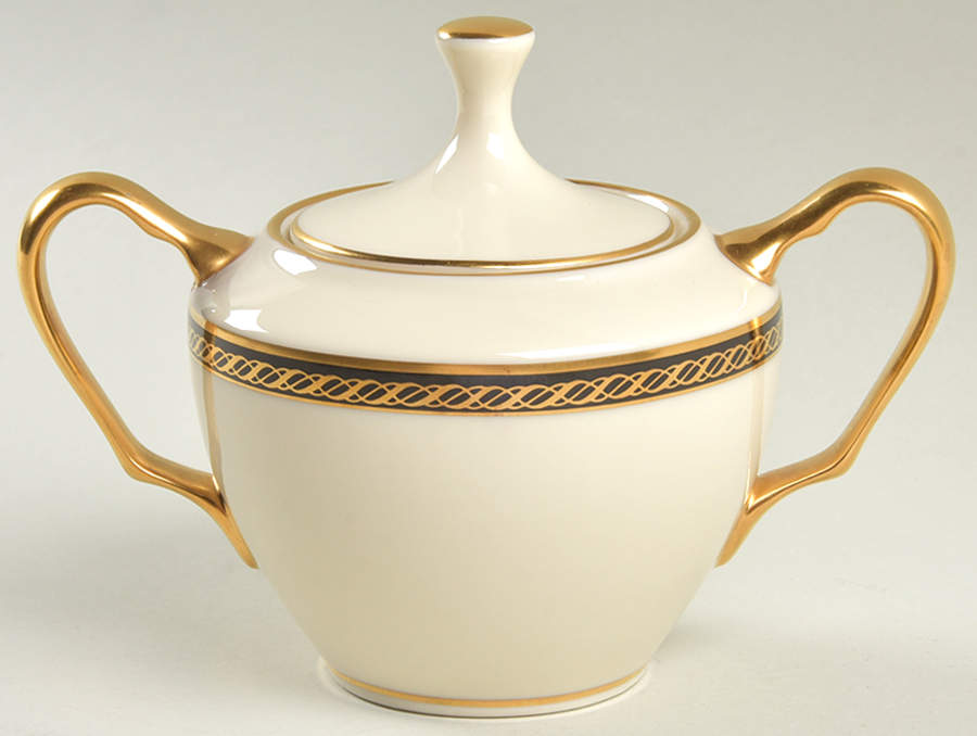 Tyler Sugar Bowl & Lid by Lenox-1