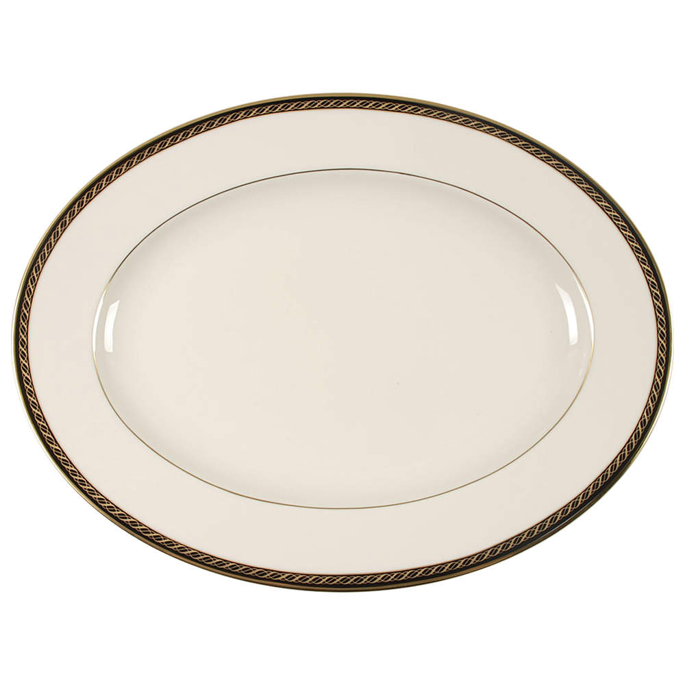 Tyler 15" Oval Serving Platter by Lenox-1