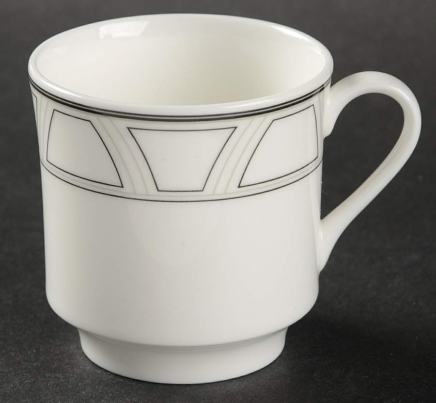 Uptown Flat Demitasse Cup by Lenox-1