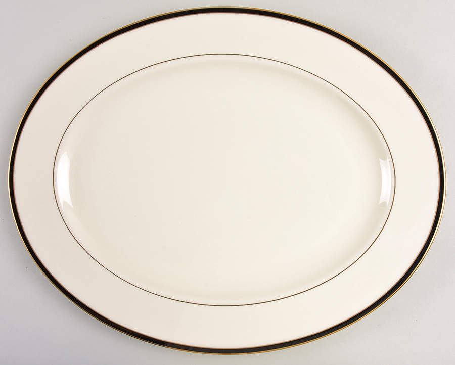 Urban Lights 16" Oval Serving Platter by Lenox-1