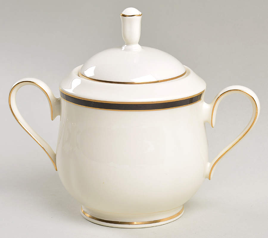 Urban Lights Sugar Bowl & Lid by Lenox-1