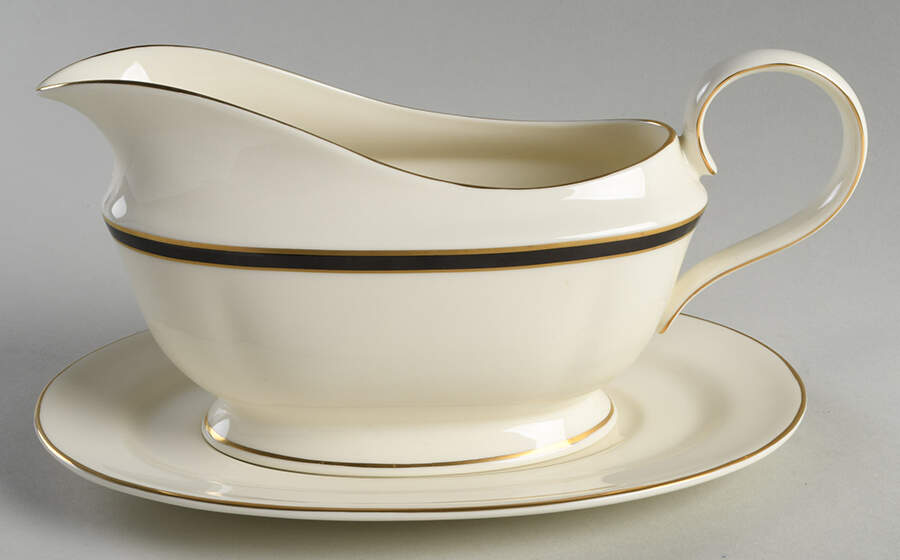 Urban Lights Gravy Boat & Underplate by Lenox-1