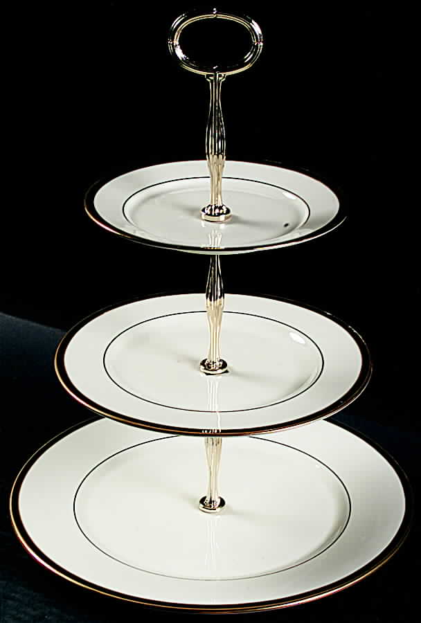 Urban Lights 13 7/8"-14 1/4" 3-Tiered Serving Tray(DP,SP,BB) HC by Lenox-1