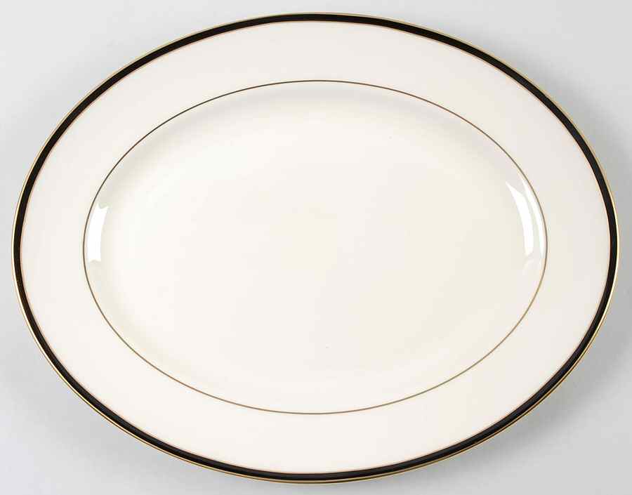 Urban Lights 13" Oval Serving Platter by Lenox-1