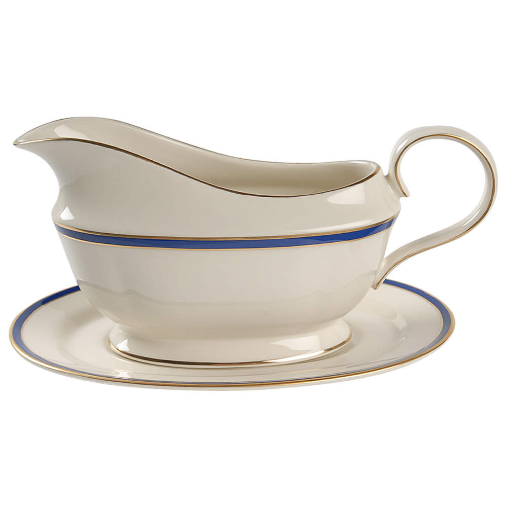 Urban Twilight Gravy Boat & Underplate by Lenox-1