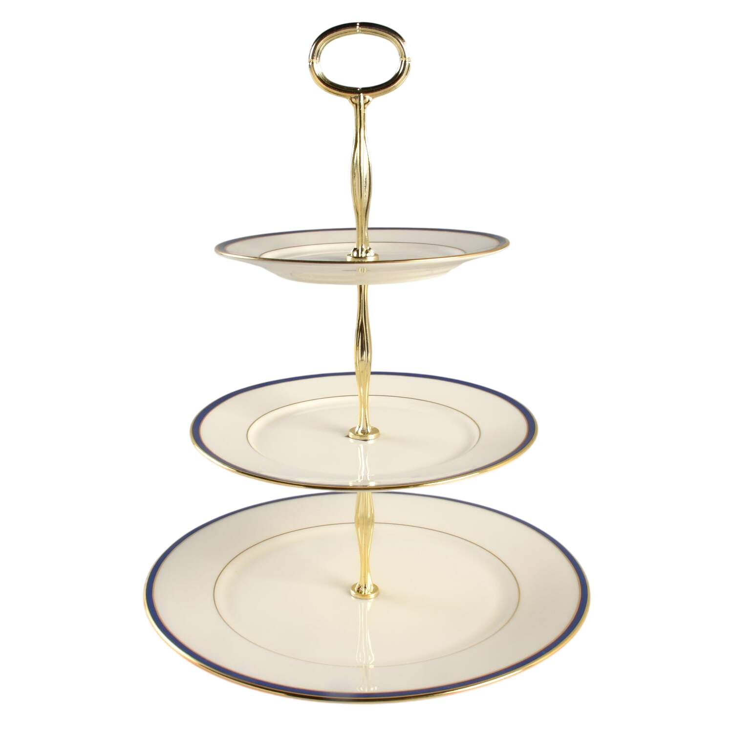 Urban Twilight 13 7/8"-14 1/4" 3-Tiered Serving Tray(DP,SP,BB) HC by Lenox-1