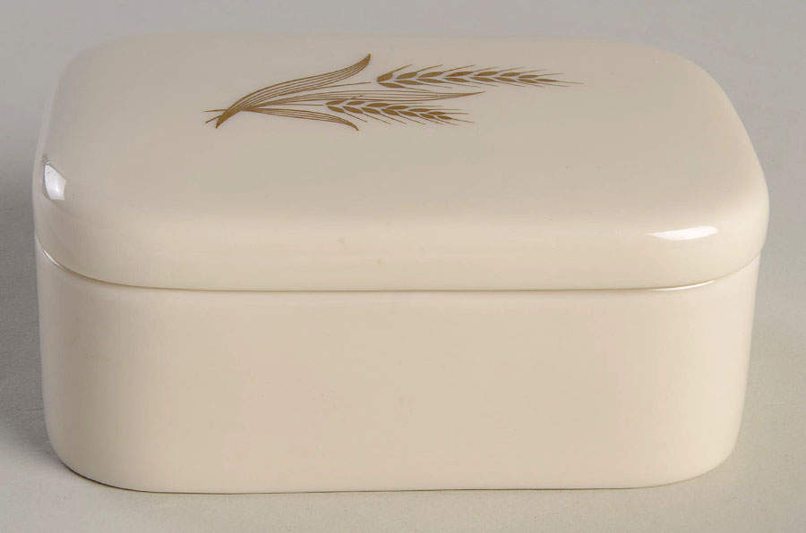 Wheat Cigarette Box & Lid by Lenox-1
