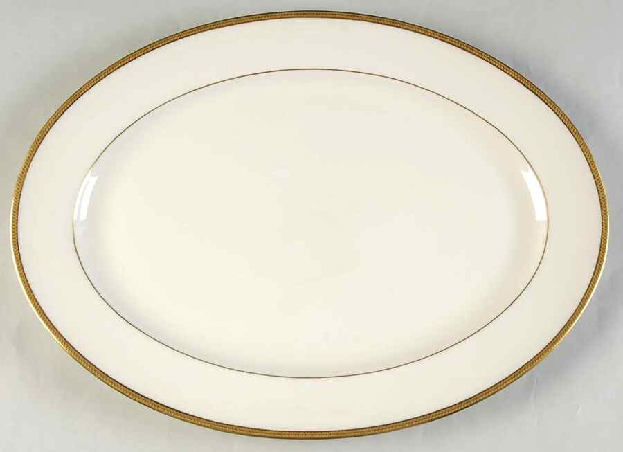 V36 15" Oval Serving Platter by Lenox-1