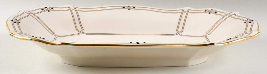 Vanguard Collection (Giftware) 12" Oval Serving Platter by Lenox-1