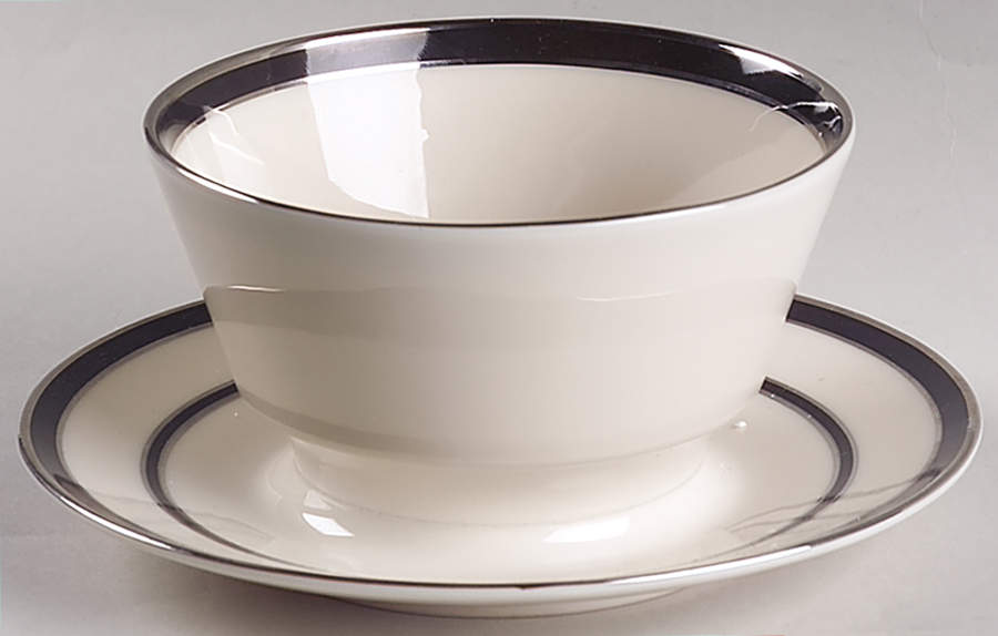 Venture Gravy Boat with Attached Underplate by Lenox-1