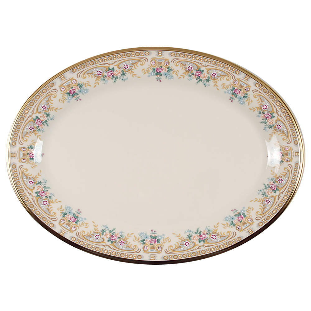 Versailles 16" Oval Serving Platter by Lenox-1