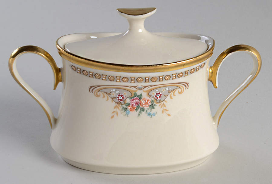Versailles Sugar Bowl & Lid by Lenox-1