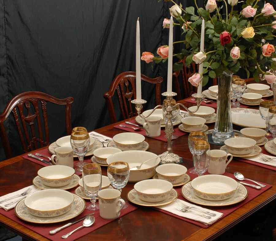 Versailles 60 Piece Estate Set by Lenox-1