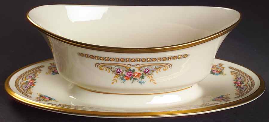 Versailles Gravy Boat with Attached Underplate by Lenox-1