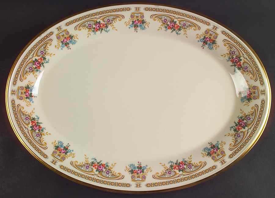 Versailles 17" Oval Serving Platter by Lenox-1