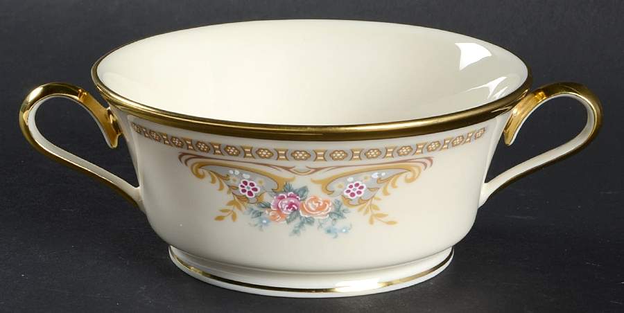 Versailles Footed Cream Soup Bowl by Lenox-1