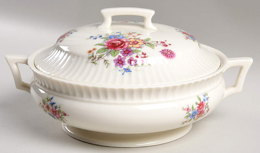Victoria Round Covered Vegetable by Lenox-1
