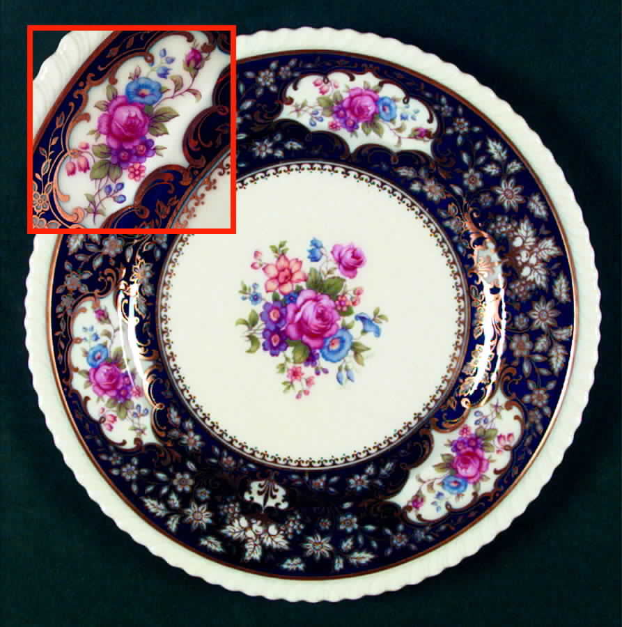 Villa Blue Luncheon Plate by Lenox-1