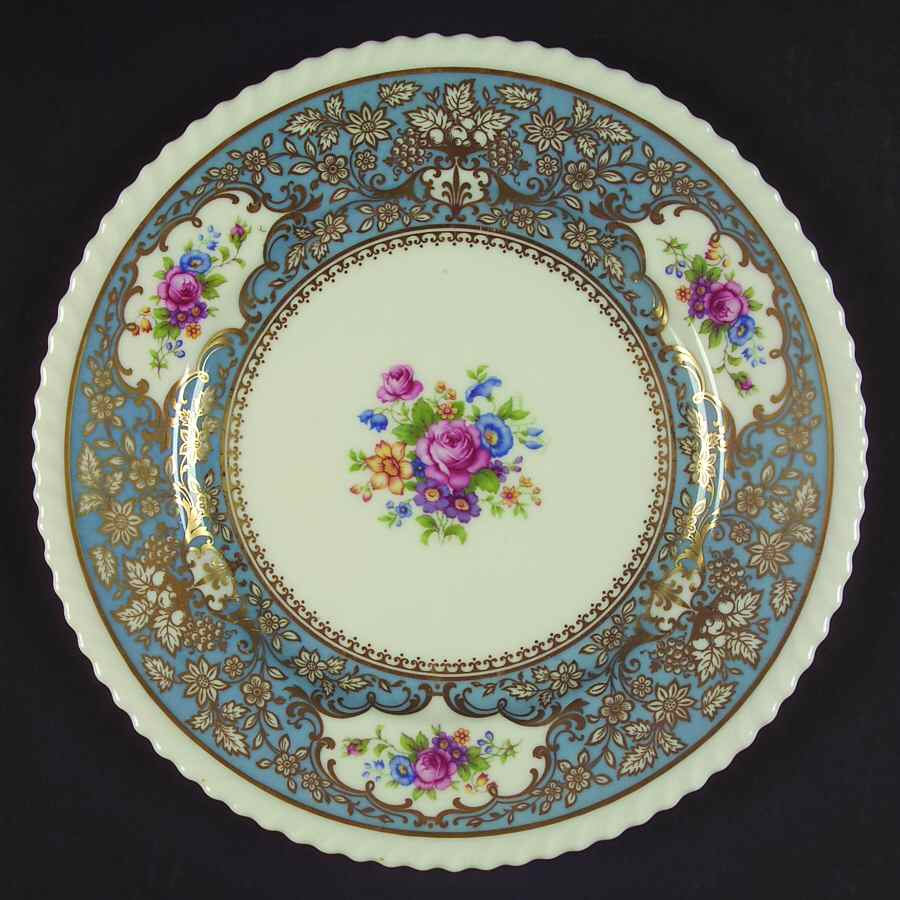 Villa Light Blue Dinner Plate by Lenox-1