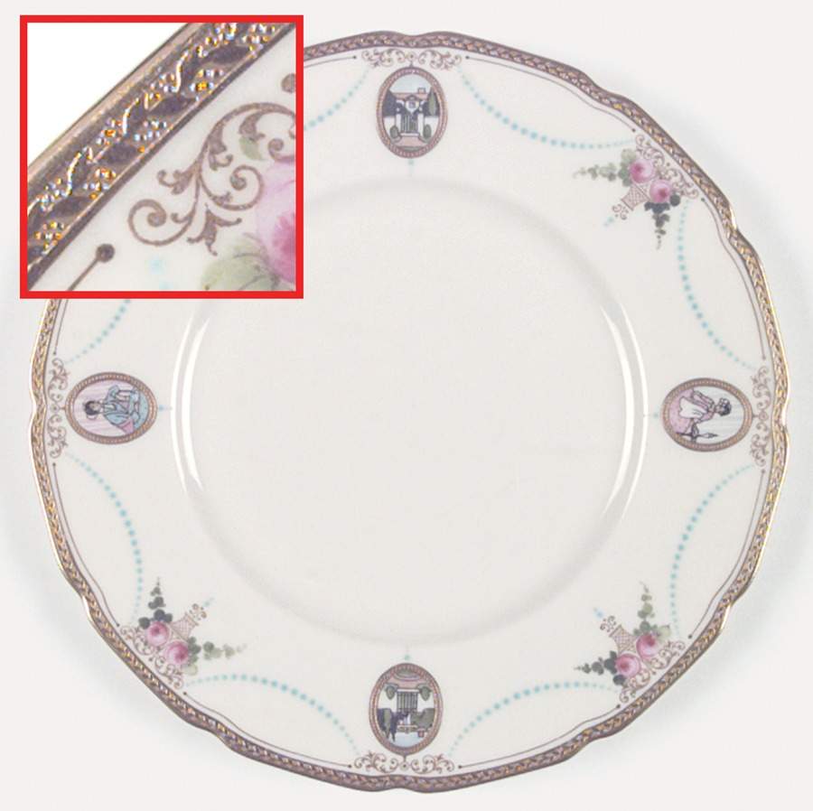 Virginian (Scalloped) Luncheon Plate by Lenox-1