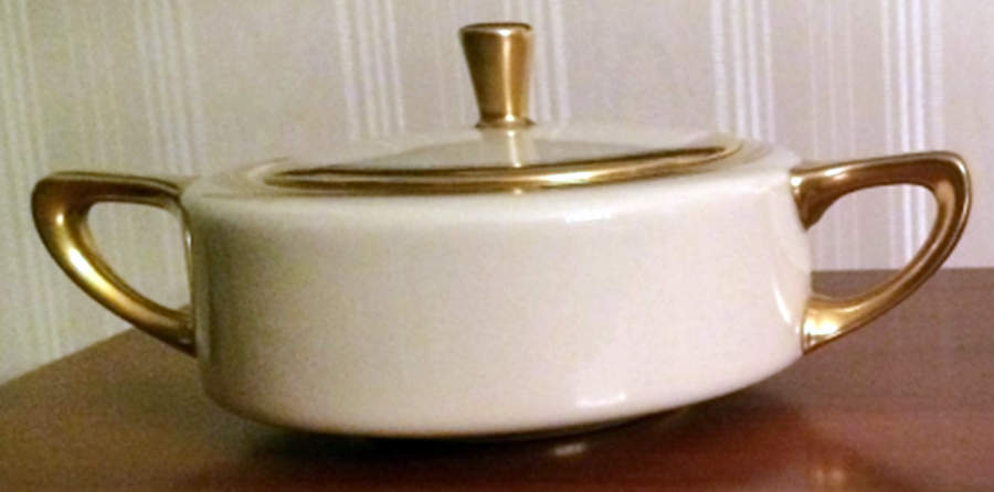 The Vondel Sugar Bowl & Lid by Lenox-1