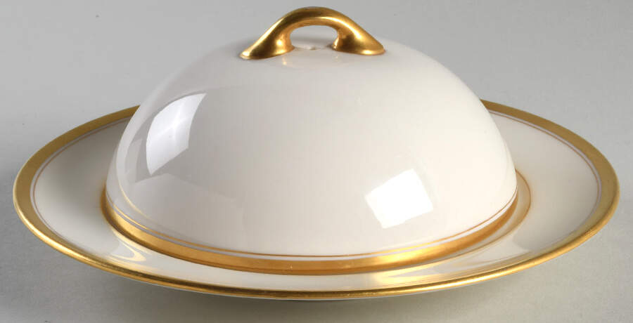 The Vondel Butter/Muffin & Lid by Lenox-1