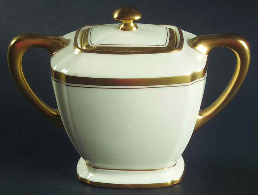 The Vondel Sugar Bowl & Lid by Lenox-1