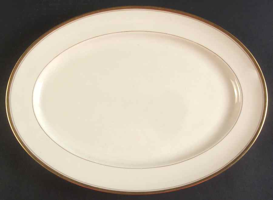 The Vondel 15" Oval Serving Platter by Lenox-1