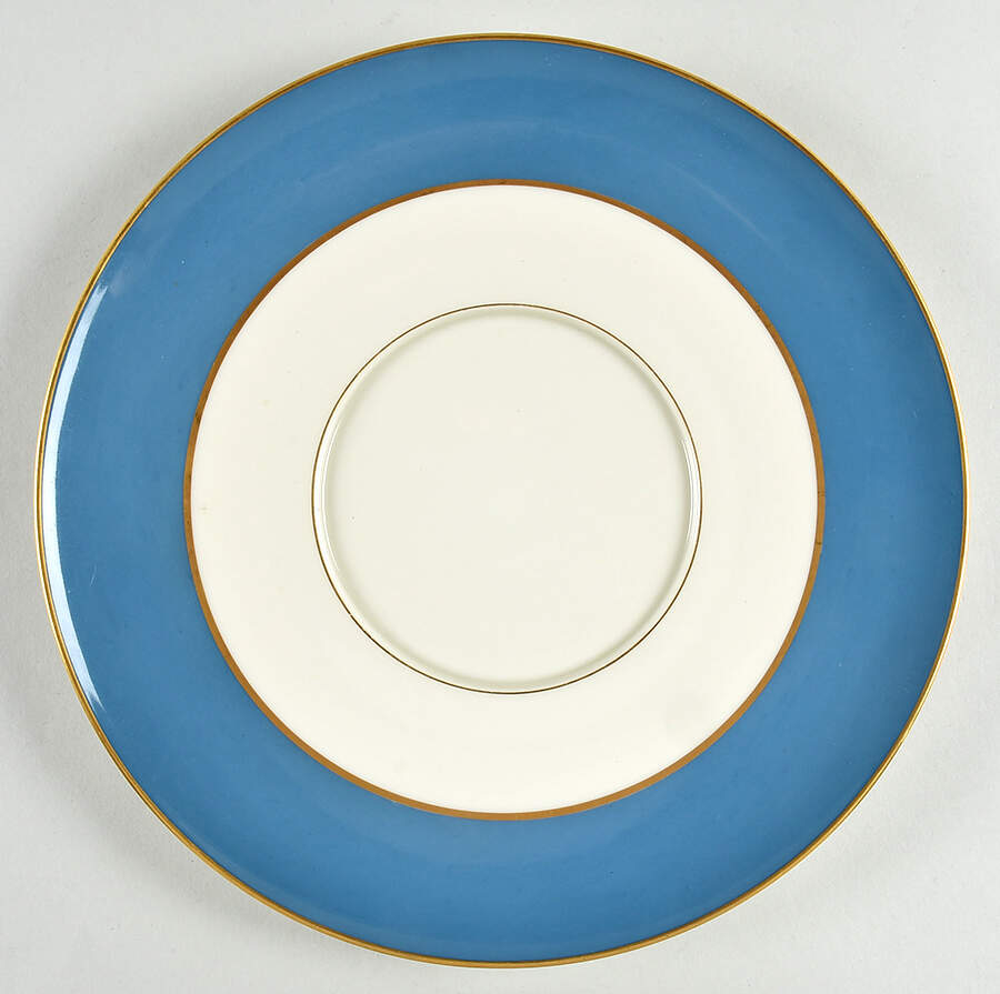Washington Turquoise (Smooth) Chop Plate (Round Platter) by Lenox-1