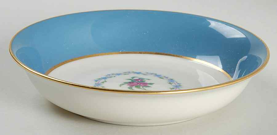Washington Turquoise (Smooth) Fruit/Dessert (Sauce) Bowl by Lenox-1