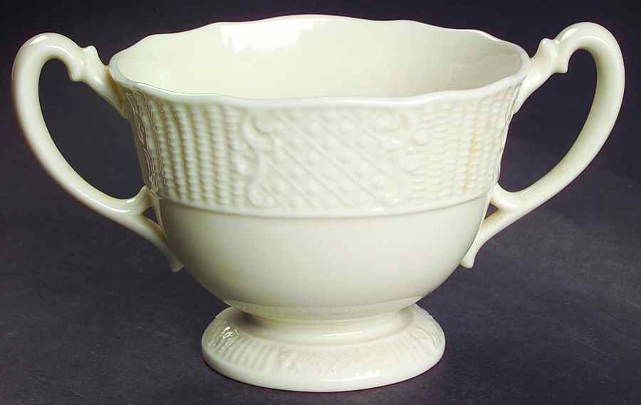 Washington Wakefield Off White Open Sugar Bowl by Lenox-1