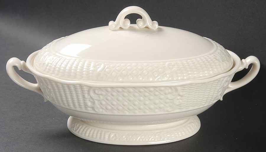 Washington Wakefield Off White Oval Covered Vegetable by Lenox-1