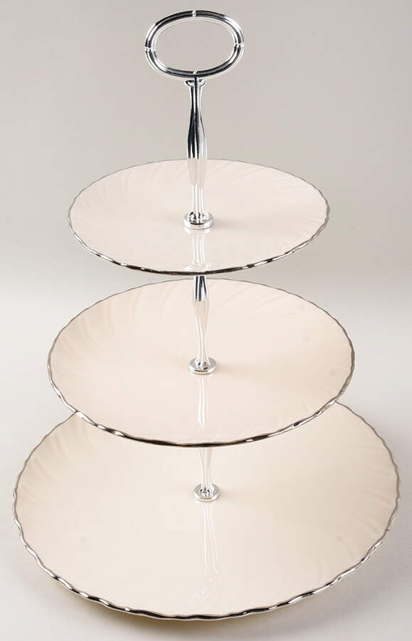 Weatherly 13 7/8"-14 1/4" 3-Tiered Serving Tray(DP,SP,BB) HC by Lenox-1