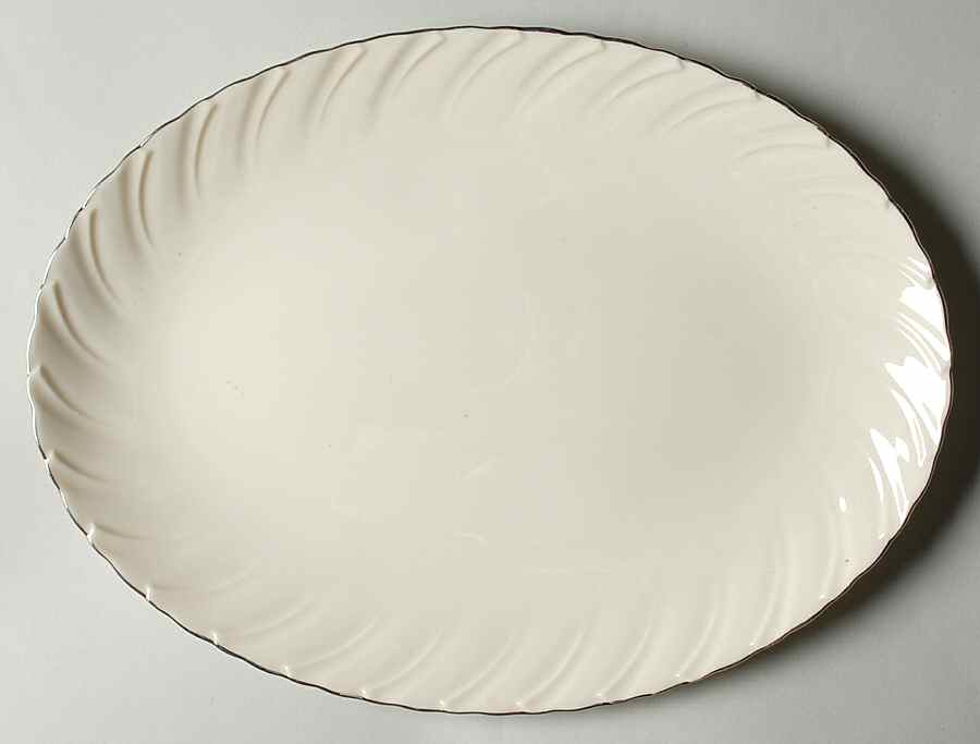 Weatherly 14" Oval Serving Platter by Lenox-1