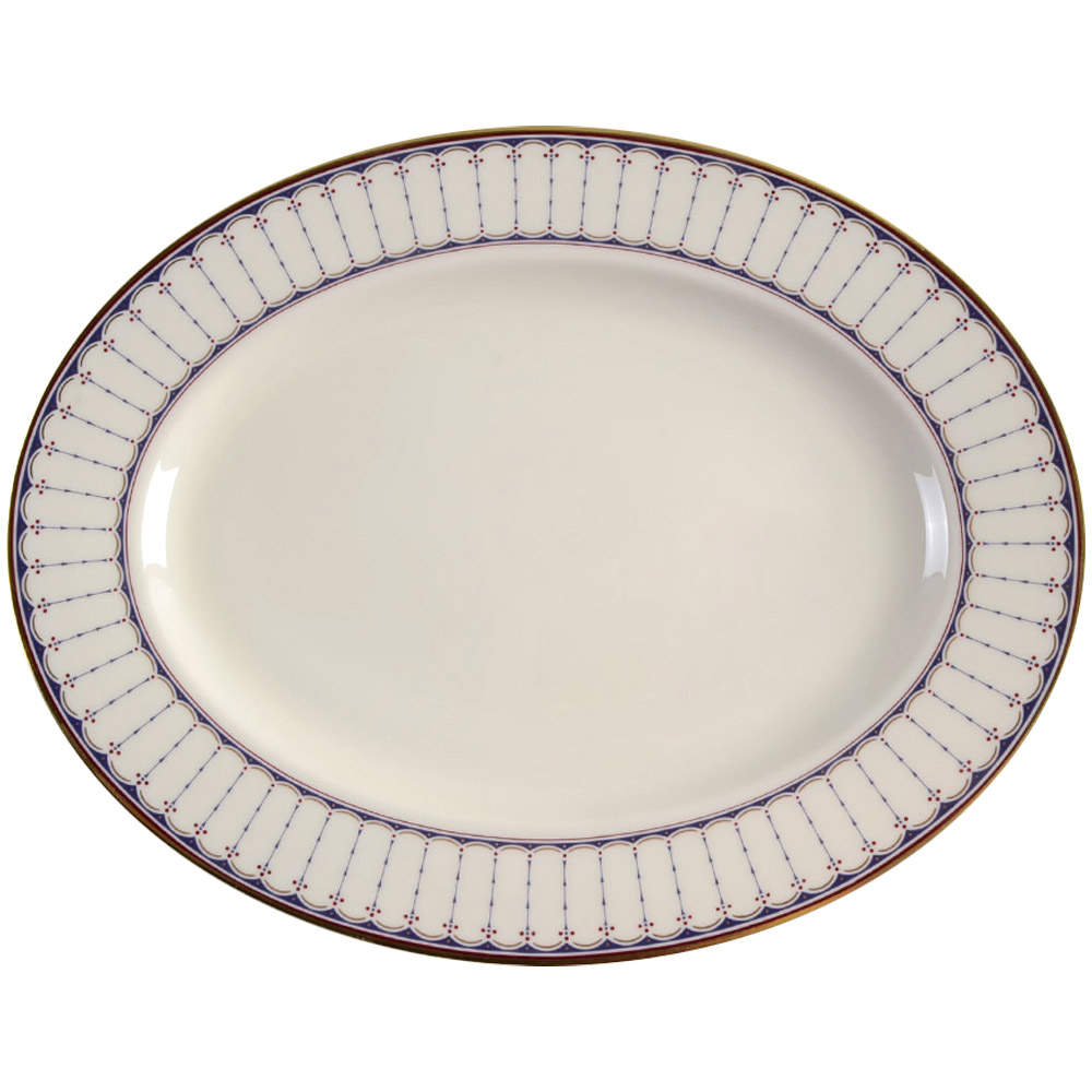 Weymouth Estates 13" Oval Serving Platter by Lenox-1